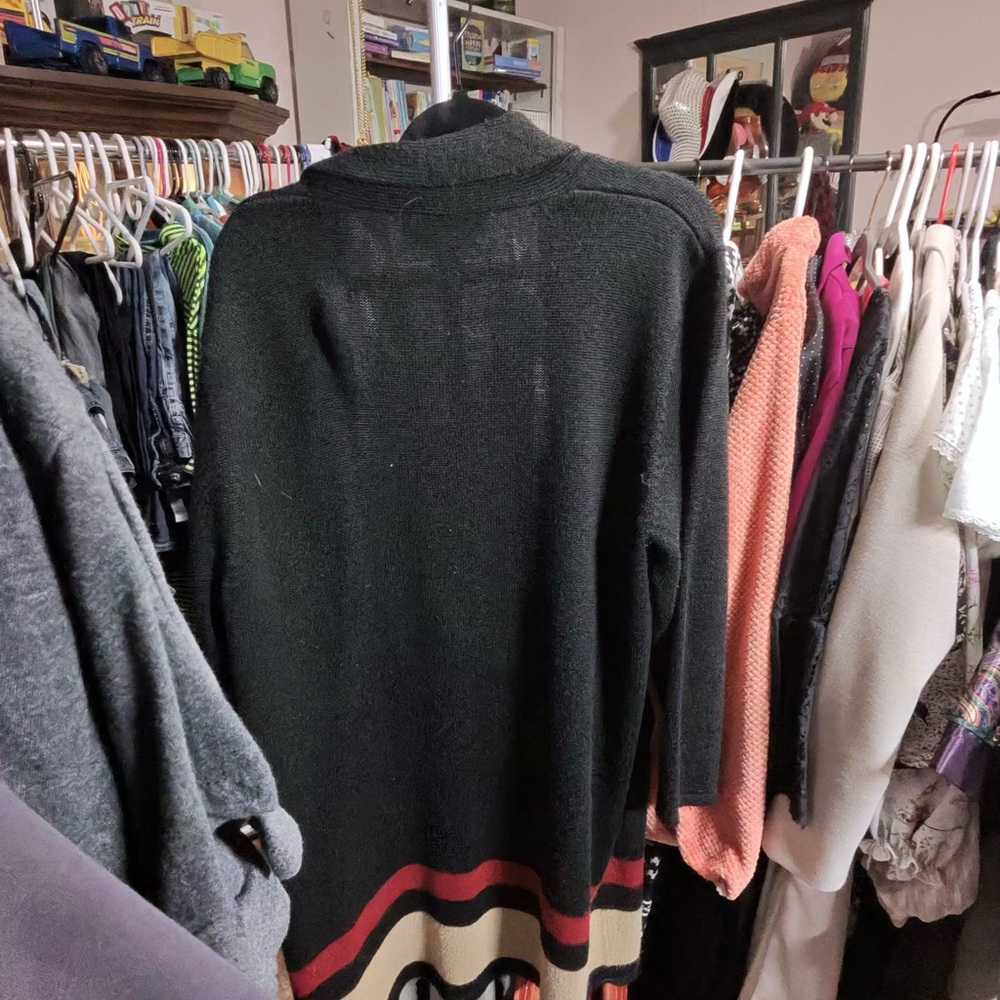 Norton McNaughton Black and Red Women's Hoodie